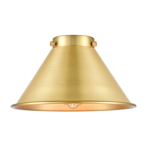 Briarcliff Satin Gold 10-Inch LED Swing Arm Lamp, image 3