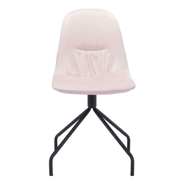 Slope Pink and Black Dining Chair, Set of Two, image 4