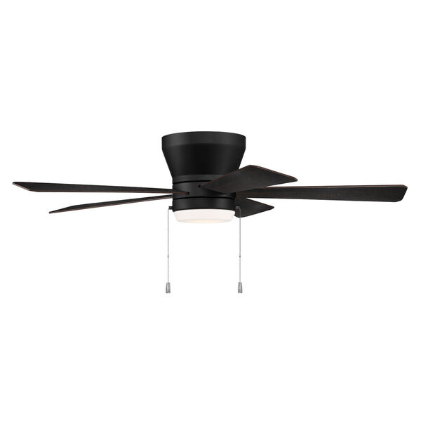 Merit Flat Black 52-Inch LED Ceiling Fan, image 2