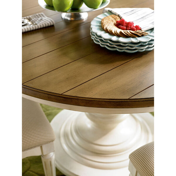 Summer Hill White Round Dining Table, image 2