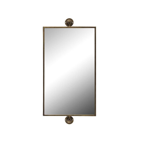 Gold 14 x 28-Inch Wall Mirror, image 2
