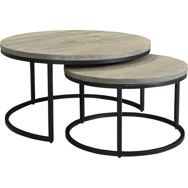 Drey Round Nesting Coffee Tables Set Of 2, image 3