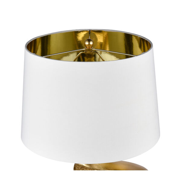 Aperture Gold Leaf One-Light Table Lamp, image 3