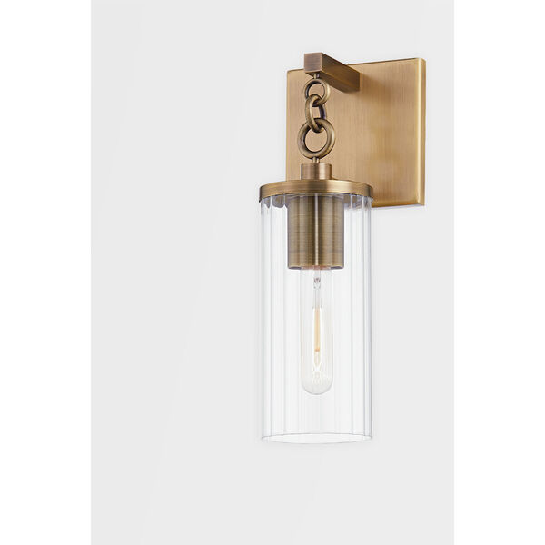 Yucca Patina Brass One-Light Outdoor Wall Sconce, image 2