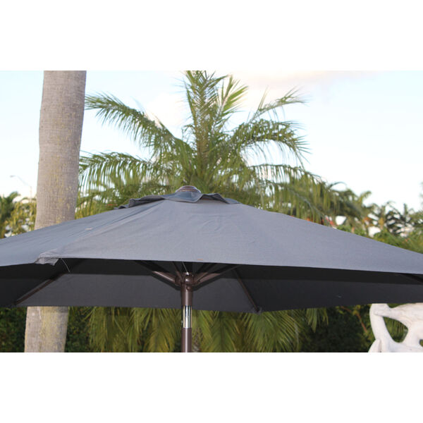 Dark Grey Seven-Feet Outdoor Umbrella, image 5