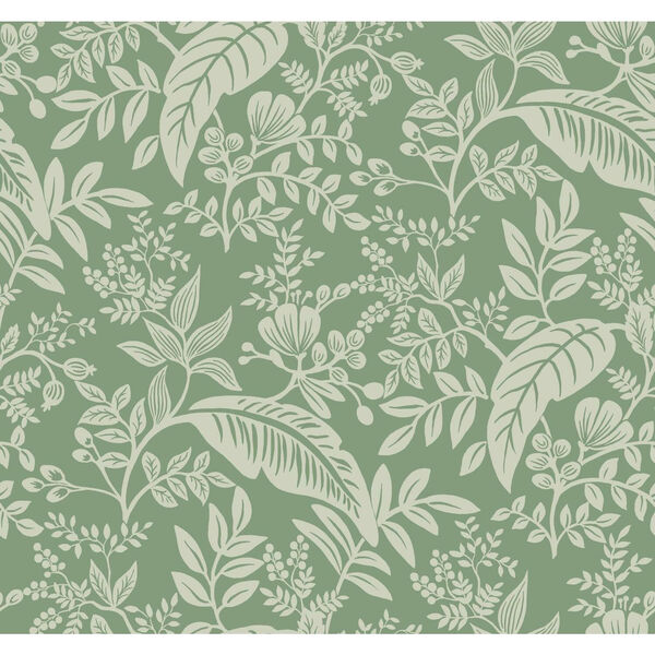 Rifle Paper Co. Sage Canopy Wallpaper, image 2