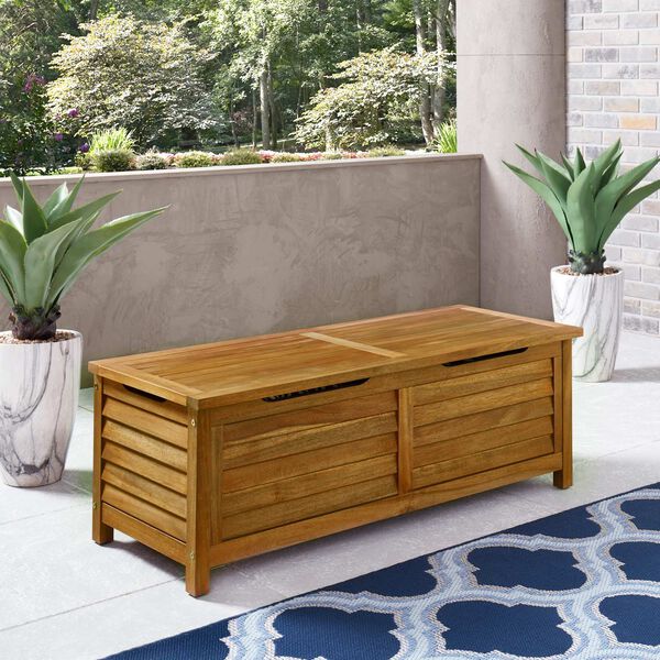 Maho Brown Outdoor Deck Box, image 3