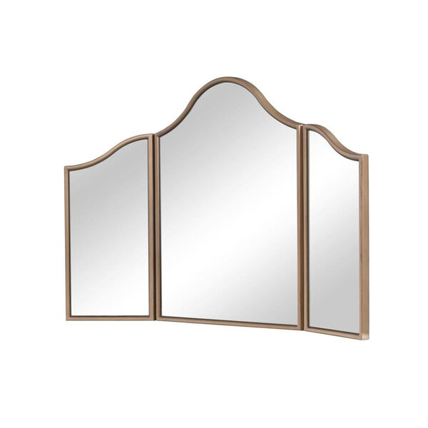 Contempo Gold Paint Dresser Mirror, image 1