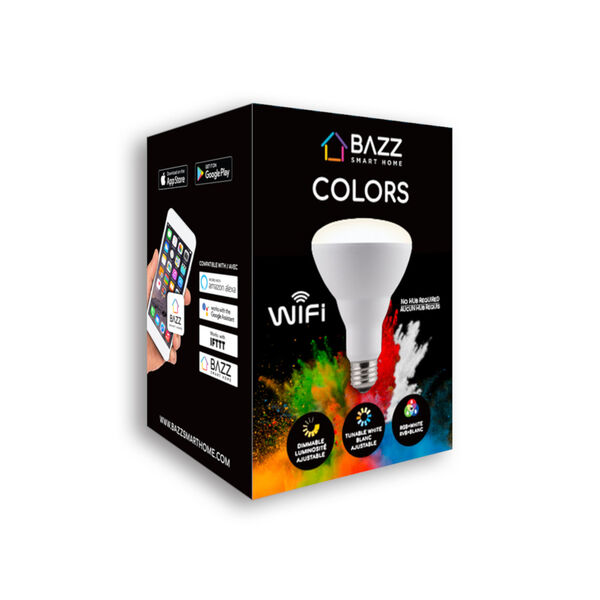 White Wi-Fi RGB LED Bulb, Pack of 2, image 6