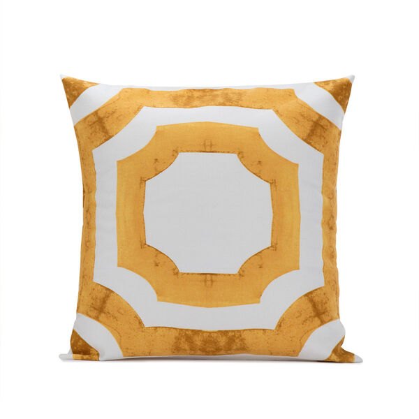 Mecca Gold Printed Cotton Pillow Cover, Set of 2, image 2