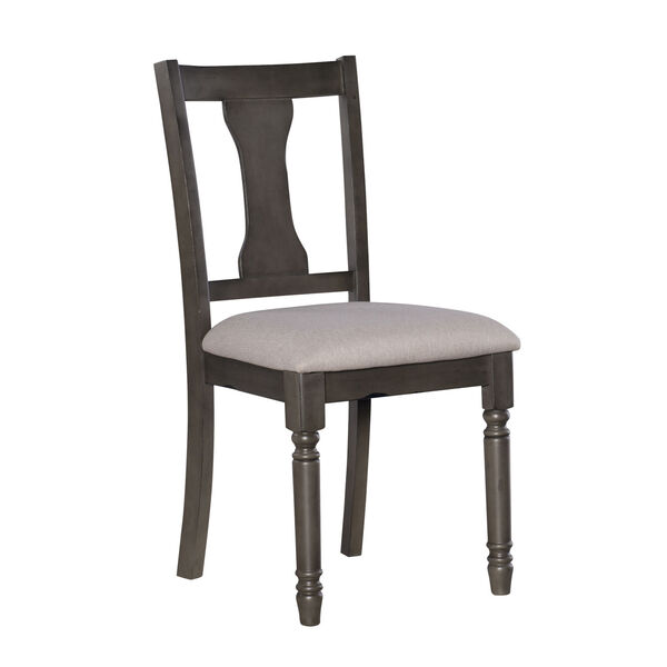 Mason Dark Grey Side Chairs, image 1