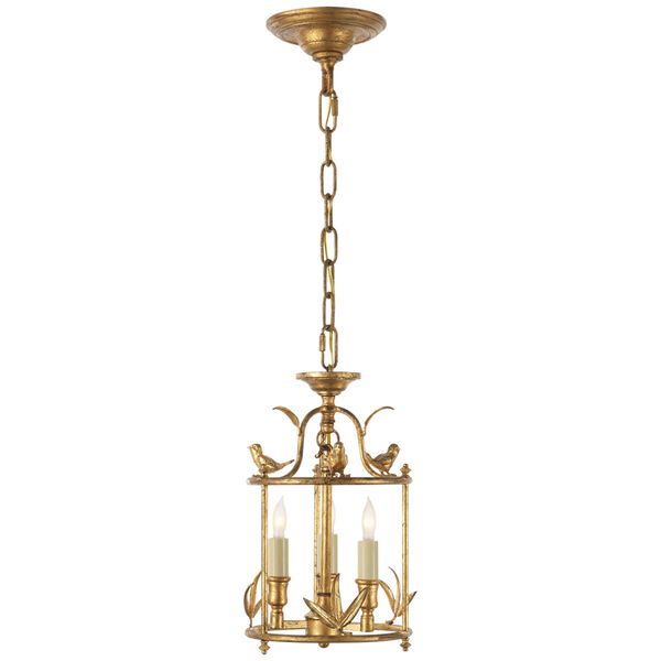 Diego Classical Perching Bird Lantern By Chapman and Myers, image 1