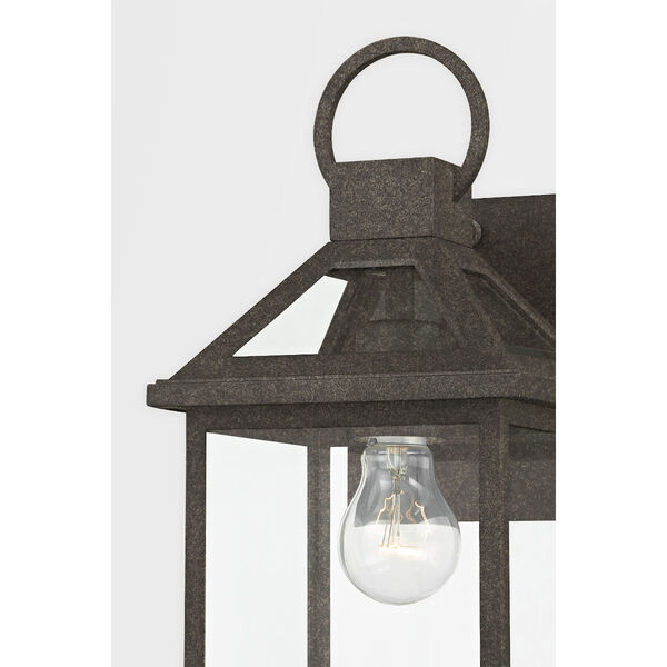 Sanders French Iron One-Light Outdoor Wall Sconce, image 3