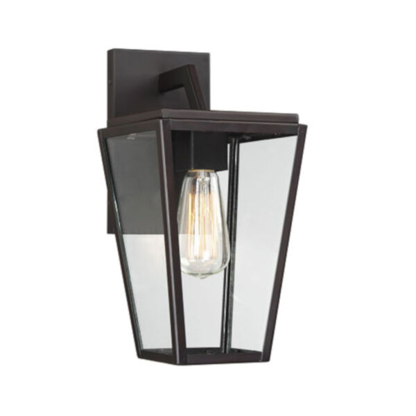 Uptown English Bronze 7-Inch One-Light Outdoor Wall Sconce, image 3