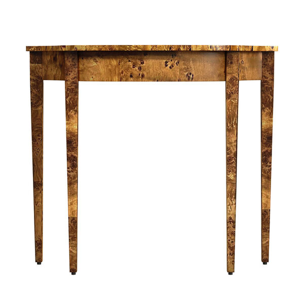 Chester Traditional Burl Console Table, image 3
