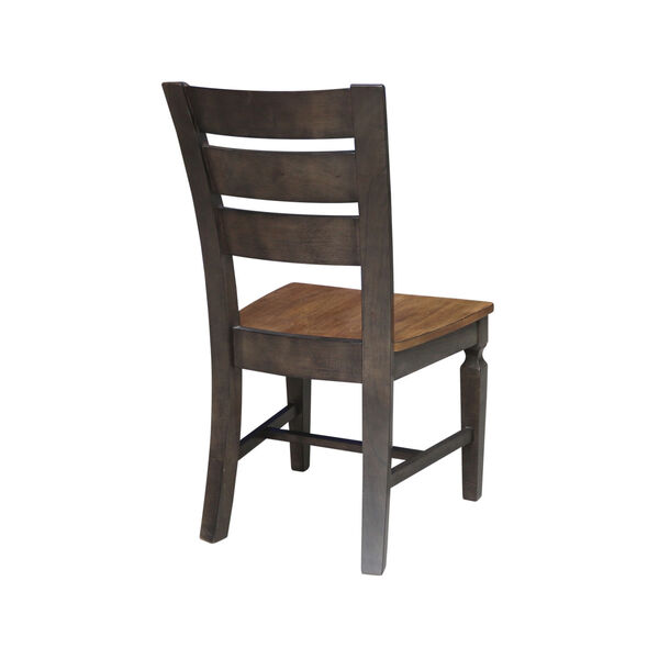Vista Hickory and Washed Coal Ladderback Chair, Set of 2, image 2