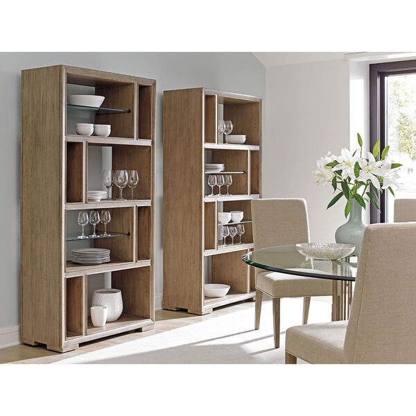 Shadow Play Brown Windsor Open Bookcase, image 3