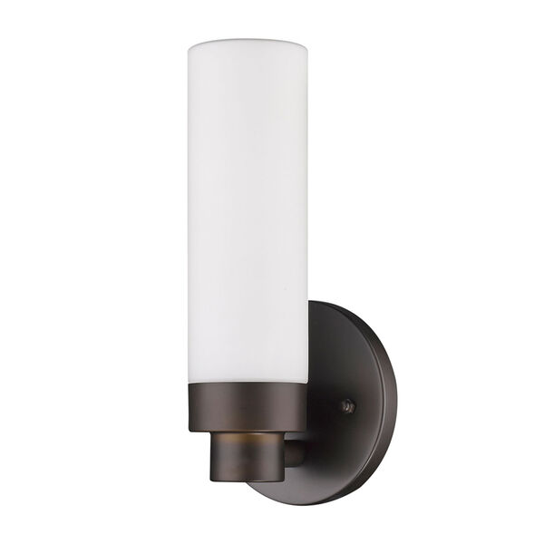 Valmont Oil Rubbed Bronze One-Light Bath Sconce, image 1