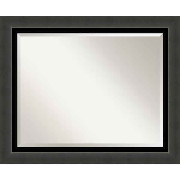 Tuxedo Black 34W X 28H-Inch Bathroom Vanity Wall Mirror, image 1
