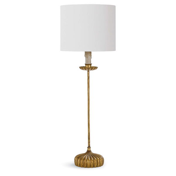 New South Gold 28-Inch One-Light Table Lamp, image 1