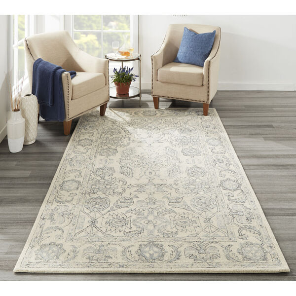 Tangier Ivory Rectangular: 3 Ft. 6 In. x 5 Ft. 6 In. Rug, image 2