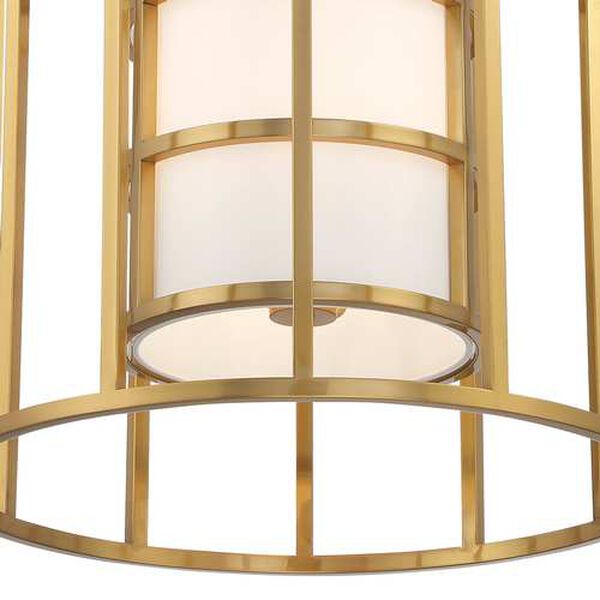 Hulton Luxe Gold Six-Light Chandelier, image 3