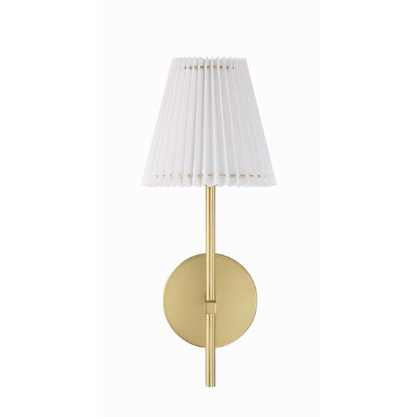 Gamma Aged Brass One-Light Wall Sconce, image 4