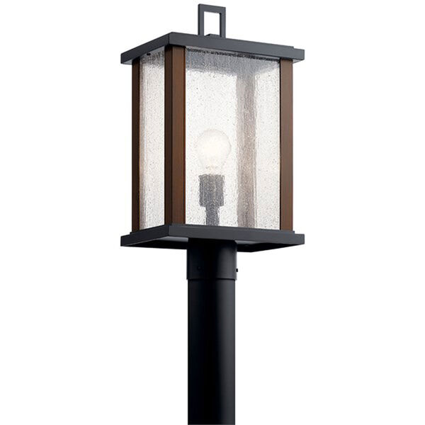 Marimount Black One-Light Outdoor Post Lantern, image 1