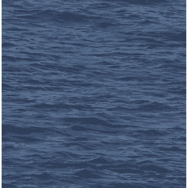 NextWall Blue Serene Sea Peel and Stick Wallpaper, image 2