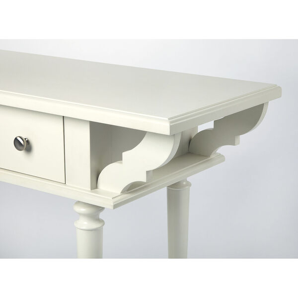 Talia White Console Table, image 4