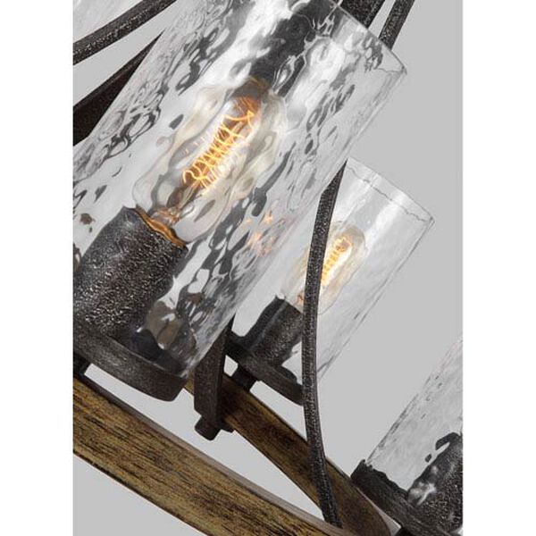 Coventry Gray Five-Light Chandelier, image 4