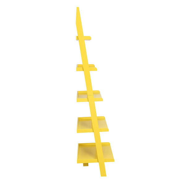 American Heritage Yellow Bookshelf Ladder, image 6