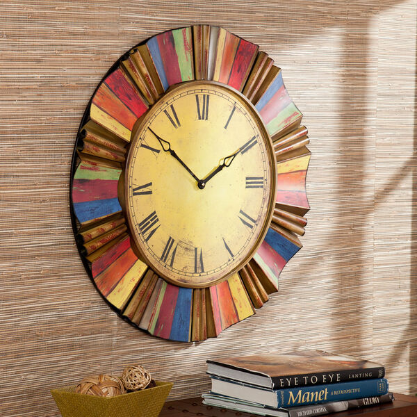 Multicolor Wall Clock, image 1