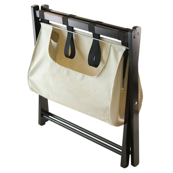 Dora Luggage Rack with Removable Fabric Basket, image 1