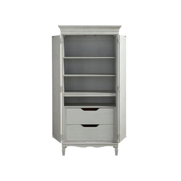 Summer Hill French Gray Tall Cabinet, image 3
