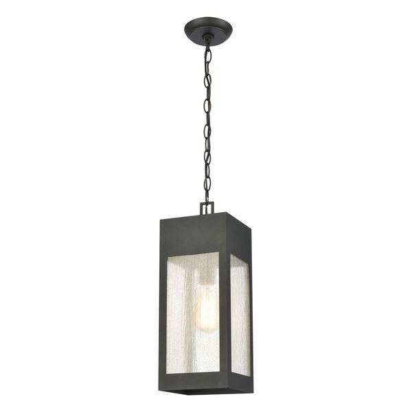 Angus Charcoal One-Light Outdoor Pendant, image 4