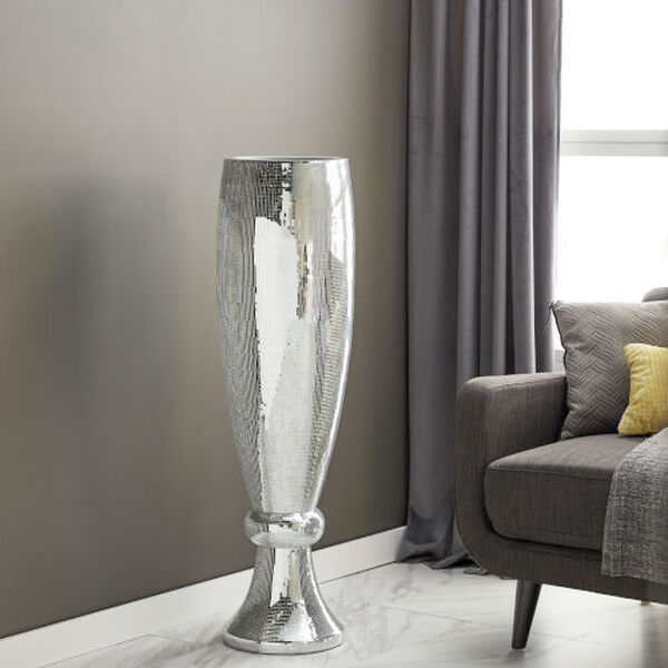 Silver Polystone Vase, image 1
