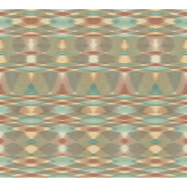 Missoni 4 Brown Sunrise Flame Wallpaper, image 3