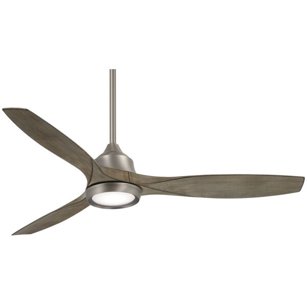 Skyhawk Burnished Nickel 60-Inch LED Ceiling Fan, image 1