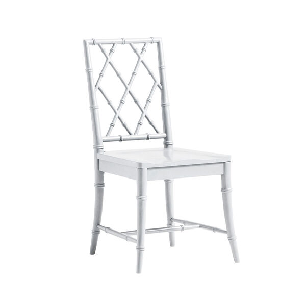White X-Back Dining Chair, Set of 2, image 1