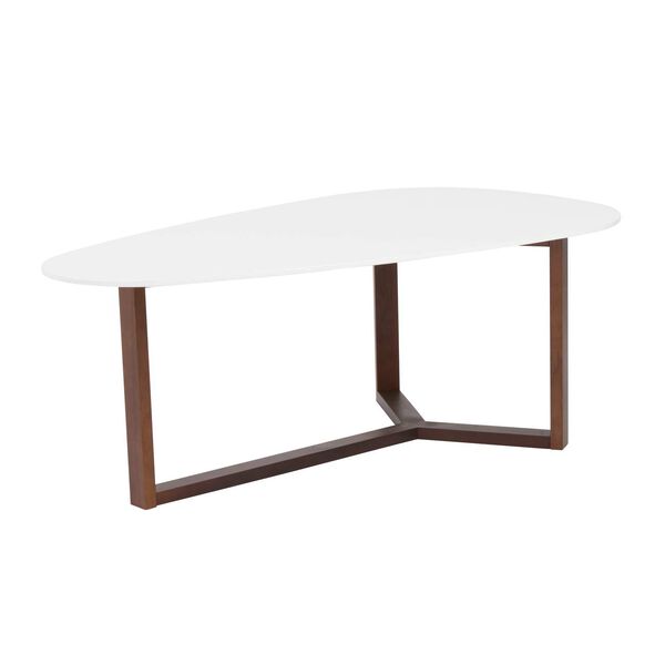 Morty White Coffee Table, image 3