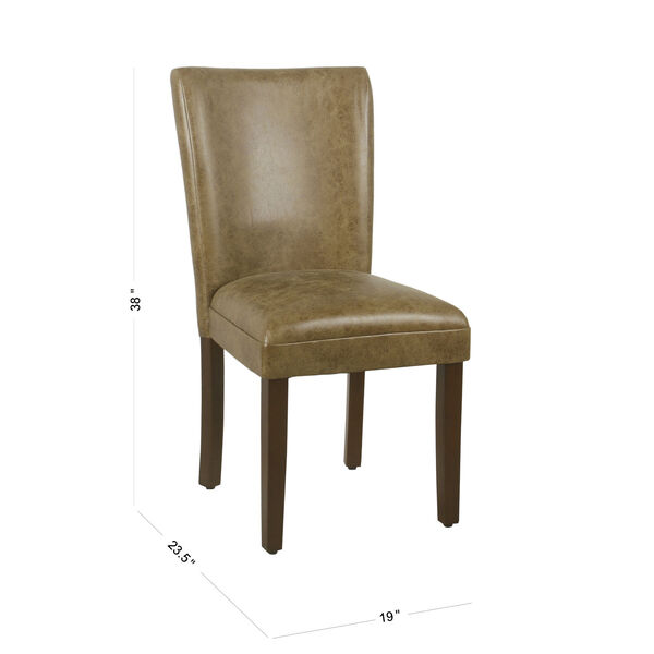 Brown 19-Inch Chair, image 2