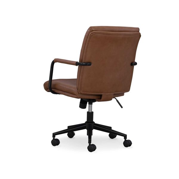 Sawyer Cognac  Metal Arm Task Chair, image 5