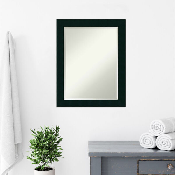 Tribeca Black 22W X 28H-Inch Bathroom Vanity Wall Mirror, image 5