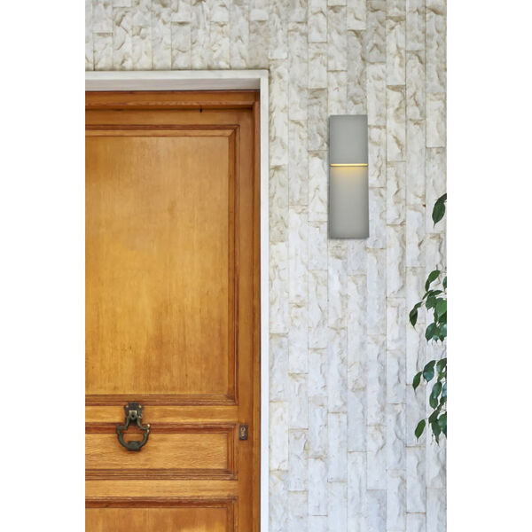 Raine Silver 240 Lumens 12-Light LED Outdoor Wall Sconce, image 6