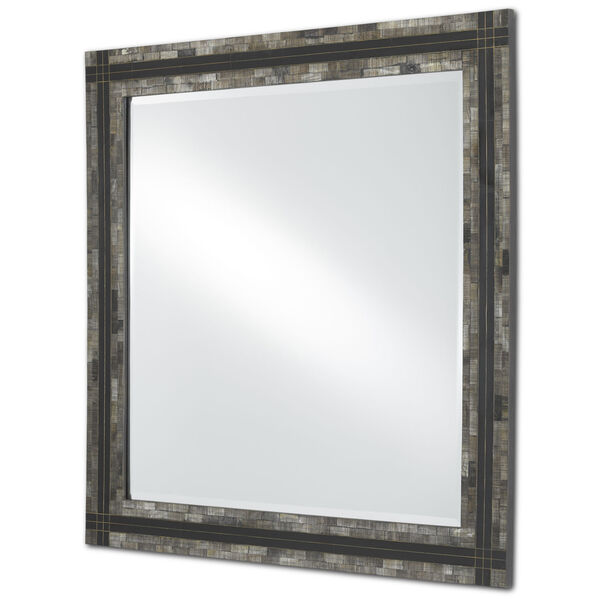 Gregor Brass Large Wall Mirror, image 2