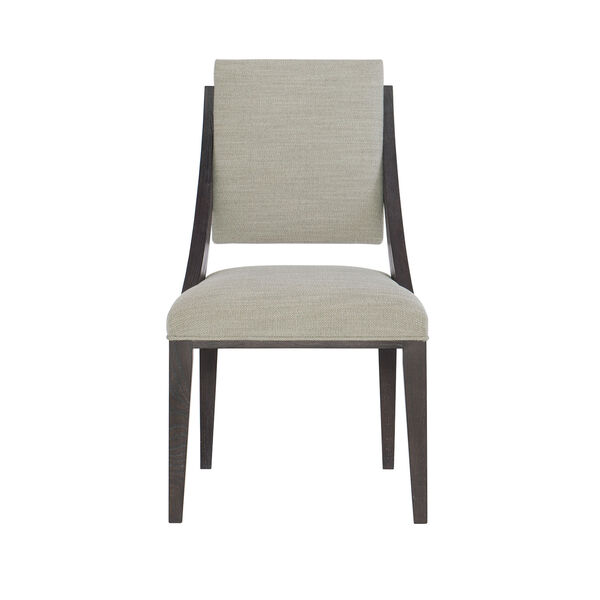 Decorage Solid Ash and Cerused Mink Upholstered Dining Chair, image 2