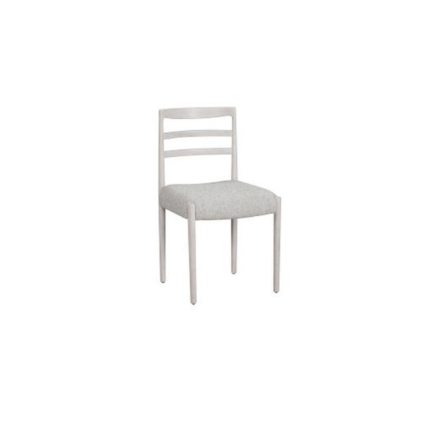 White and Light Gray 21-Inch Side Chair, Set of 2, image 3