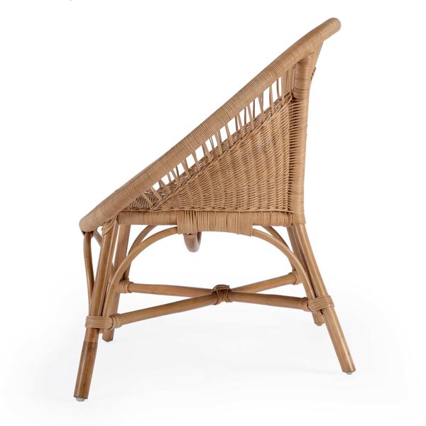 Savannah Woven Natural Rattan Accent Chair, image 5