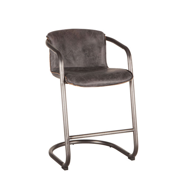 Chiavari Leather and Steel Bar Chair, image 2